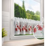 Dekorační krátká vitrážová záclona do kuchyně INGA 150x30 cm MyBestHome – Hledejceny.cz
