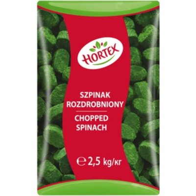 Hortex Špenát sekaný mražený 2,5 kg – Zboží Dáma