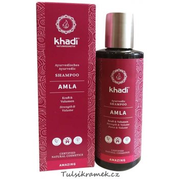 Khadí šampon Amla pro objem a lesk 210 ml