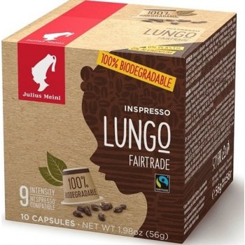 Julius Meinl Lungo Fairtrade 10 x 5.6 g od 89 Kč - Heureka.cz