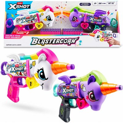 ZURU X-SHOT Blastercorn series 1 - Jednorožec 16 šipek – Sleviste.cz