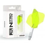 Red Dragon Nitro Flite průsvitné bílé, standardní letky a krátké násadky – Zboží Dáma