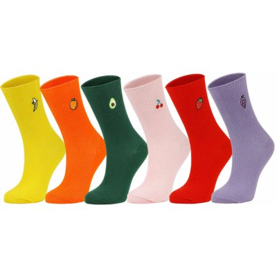 Dámské barevné ponožky 011 Petrolejová