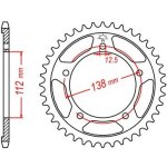 JT Sprockets JTR 1304-47 | Zboží Auto