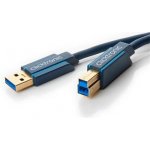 ClickTronic CLICK70092 USB3.0, A-B, zlacené konektory, 1,8m – Zboží Mobilmania