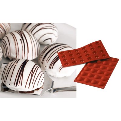Silikomart Silikonová forma na polokoule Semisfera Mould 3 cm – Zboží Dáma