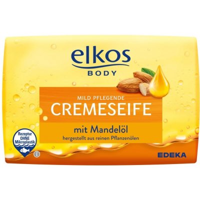 Elkos Tuhé mýdlo s mandlovým olejem 150 g – Zbozi.Blesk.cz