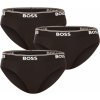 Boxerky, trenky, slipy Hugo Boss pánské slipy BOSS 50475273 001 3 PACK