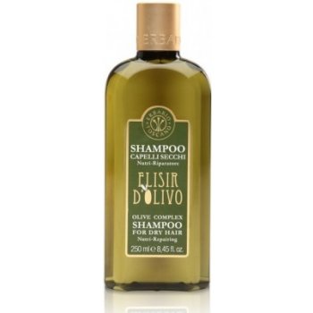 Erbario Toscano Elisir D'Olivo vlasový šampon s olivovým olejem 250 ml