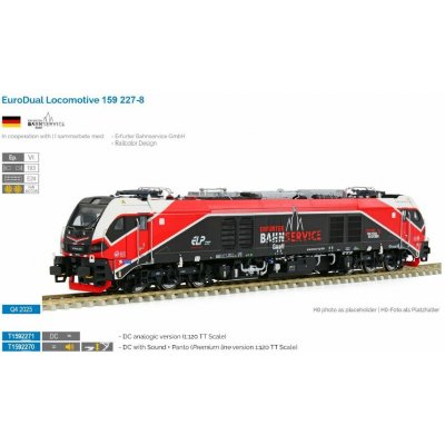 Sudexpress Lokomotiva STADLER EuroDual EBS 159 227 zvuk+servo T1592270 – Zboží Dáma
