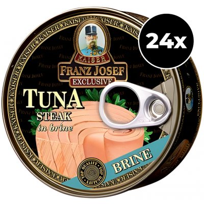 Franz Josef Kaiser Tuňák steak ve vlastní šťávě 24 x 170 g