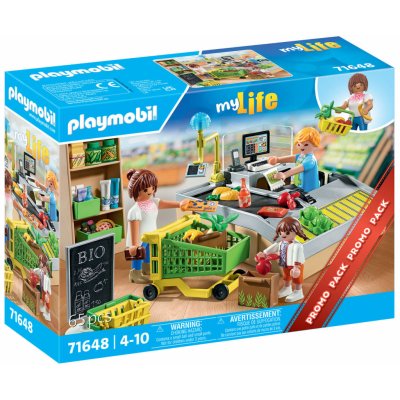 PLAYMOBIL 71648 Bio supermarket – Zboží Dáma