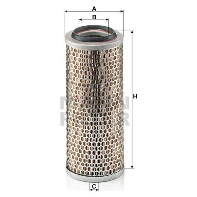 MANN FILTER Vzduchový filtr C 13 114/4 – Hledejceny.cz
