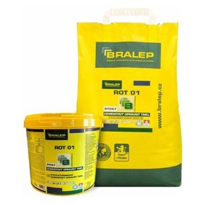 Rychleschnoucí opravný tmel Bralep ROT 01 Balení: 25kg – Zboží Mobilmania