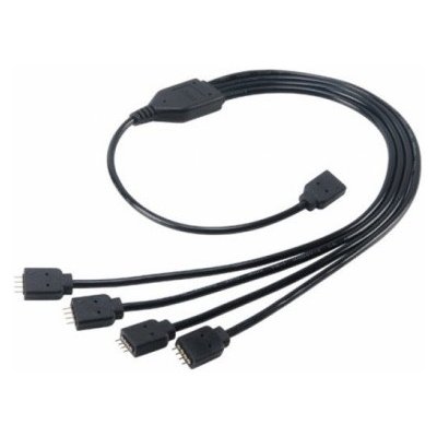 Akasa - RGB LED kabel -splitter- 50 cm AK-CBLD04-50BK – Sleviste.cz