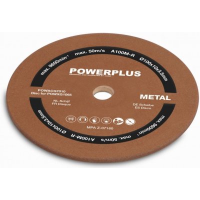 POWERPLUS POWACG7010 100x10x3,5 mm – Zboží Dáma