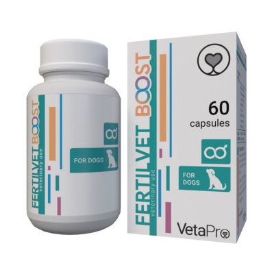 Vetapro Fertilvet Boost tablety pro krycí psy 60 kapslí – Hledejceny.cz