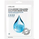 Lebelage Hydratační plátýnková maska s kolagenem a kyselinou hyaluronovou Hyaluronic Collagen Solution Mask - 23 ml 1 ks – Zboží Dáma