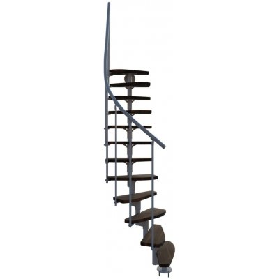 Minka STAIRS modulové schodiště Monte Carlo ořech/bílá, 293,8 cm – Zboží Mobilmania