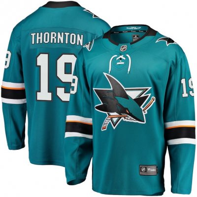 Fanatics Branded Dres San Jose Sharks #19 Joe Thornton Breakaway Alternate Jersey – Zboží Mobilmania