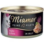 Finnern Miamor Feine filety kuře & rýže jelly 6 x 100 g – Hledejceny.cz