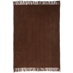 Libvarno home Žinylkový pléd hnědá 130x170 – Sleviste.cz