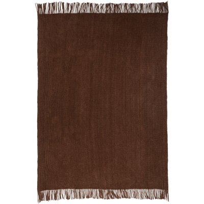 Libvarno home Žinylkový pléd hnědá 130x170 – Sleviste.cz
