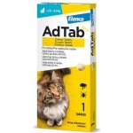 AdTab žvýkací tablety 48 mg pro kočky >2,0–8,0 kg 1 tableta – Hledejceny.cz