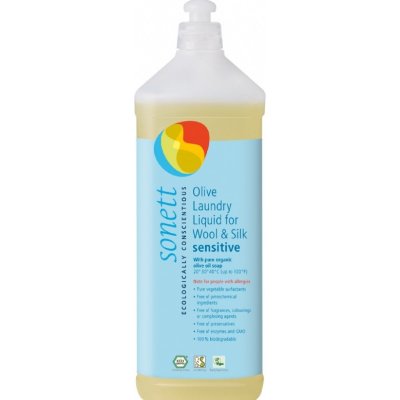 Sonett tekutý prostředek na vlnu a hedvábí SENSITIV 1 l – Zboží Dáma