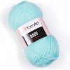 Příze Yarn Art příze Baby 856 pastelově tyrkysová