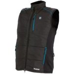 MAKITA CV102DZ aku vyhřívaná vesta 10,8/12V CXT 3 stupně vyhřívání vnitřní fleece – Zboží Dáma