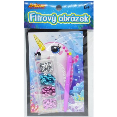 Creatoys Flitrový obrázek Narval – Hledejceny.cz