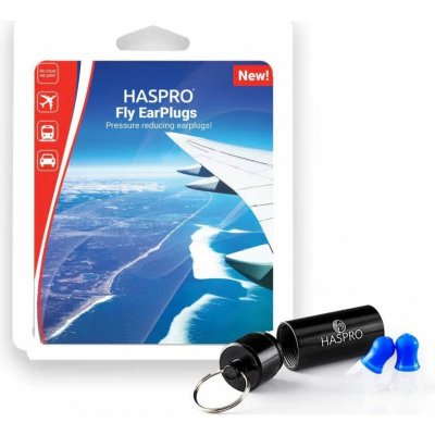 Haspro Fly špunty do uší pro cestovatele 1 pár – Zboží Mobilmania