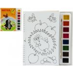 Krtek Omalovánky s vodovými barvami a štětcem Miler Zdeněk – Zboží Dáma