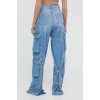 Dámské džíny Elisabetta Franchi dámské high waist PJ56D41E2 modrá