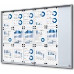 Jansen Display interiérová vitrína 18 x A4 – Zboží Živě