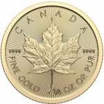 Royal Royal Canadian Mint Maple Leaf zlatá mince 1/4 oz – Sleviste.cz