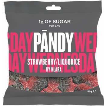 Pandy Strawberry/Liquorice jahoda/lékořice 50 g