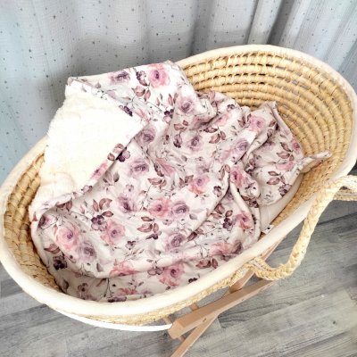 Mimoušek prošívaná deka květiny : – Hledejceny.cz