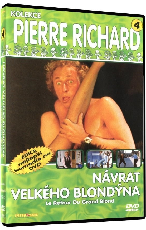 návrat velkého blondýna DVD