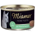 Miamor Feine Filets jelly světlý tuňák & zelenina jelly 6 x 100 g – Hledejceny.cz