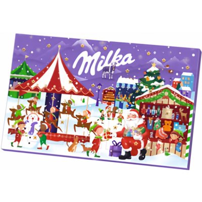 Milka adventní kalendář mléná čokoláda 200g – Hledejceny.cz