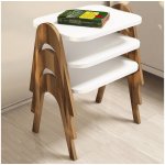 Asir PARIS 42x48,6 cm hnědá bílá – Hledejceny.cz