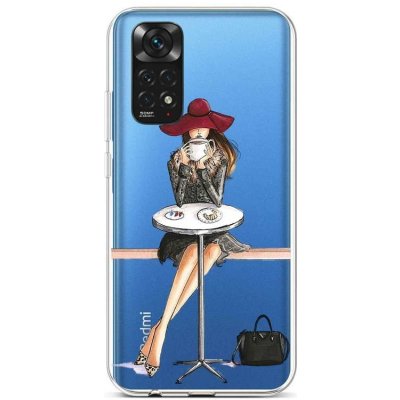 Pouzdro TopQ Xiaomi Redmi Note 11 silikon Lady 6 – Zboží Mobilmania