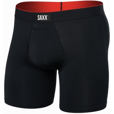 Saxx Multi-Sport Mesh Boxer Brief Fly optic grid-black – Zboží Dáma