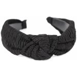 Černá čelenka s uzlem – Zboží Dáma