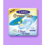Carin Ultra Wings Green Tea hygienické vložky 9 ks – Zboží Dáma