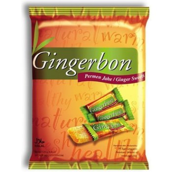 Stykra Gingerbon peprmint - zázvorové bonbony s mátou 125 g