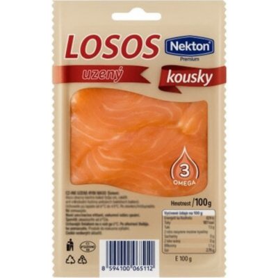 Nekton Losos uzený kousky 100 g – Zboží Dáma