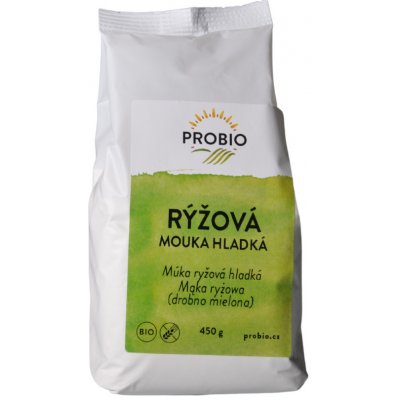 Probio Mouka rýžová hladká bez lepku BIO 450 g – Hledejceny.cz